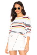 Multi Stripe Textured Crew