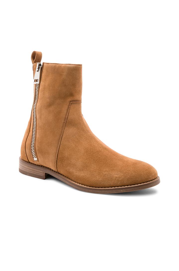 Zip Suede Chelsea