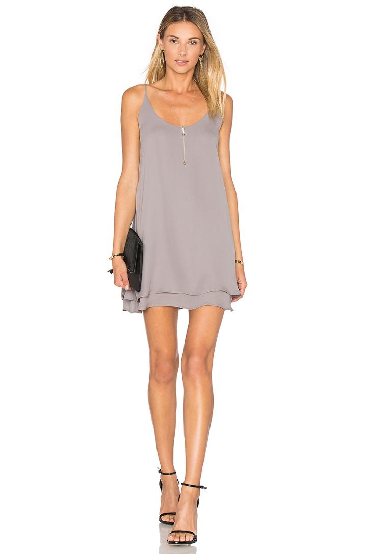 Double Layer Cami Mini Dress