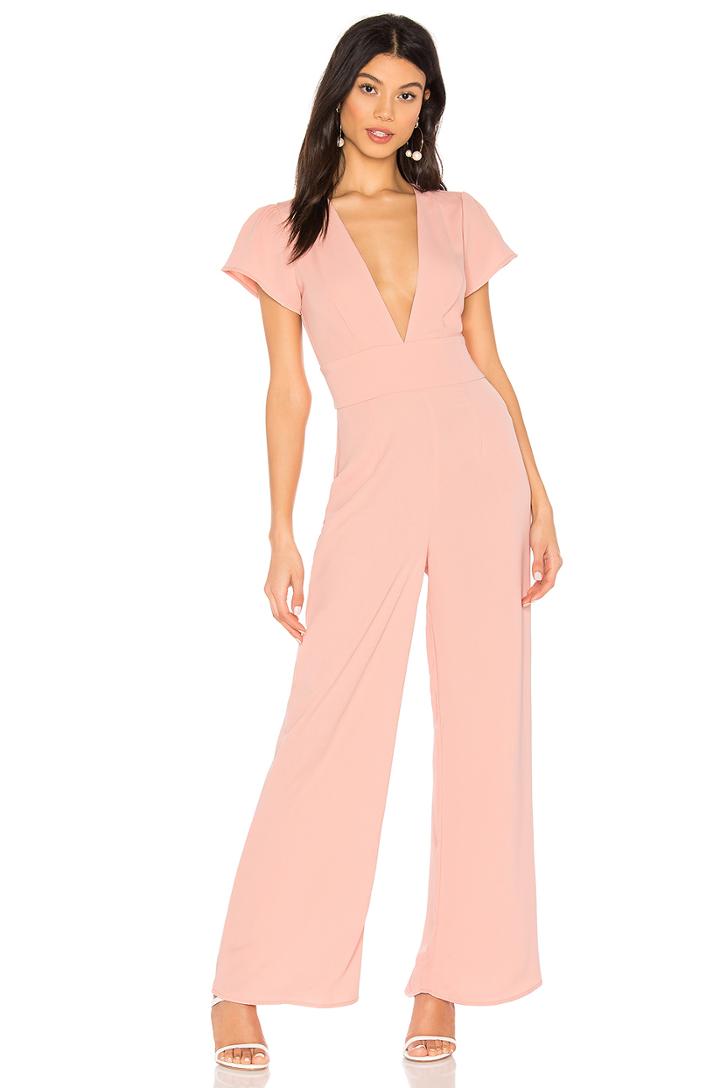 Penny Deep V Jumpsuit