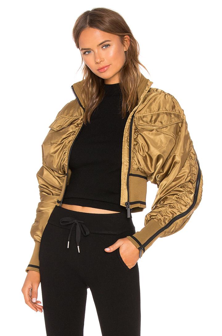 Military Flight Corset Bomber Jacket
