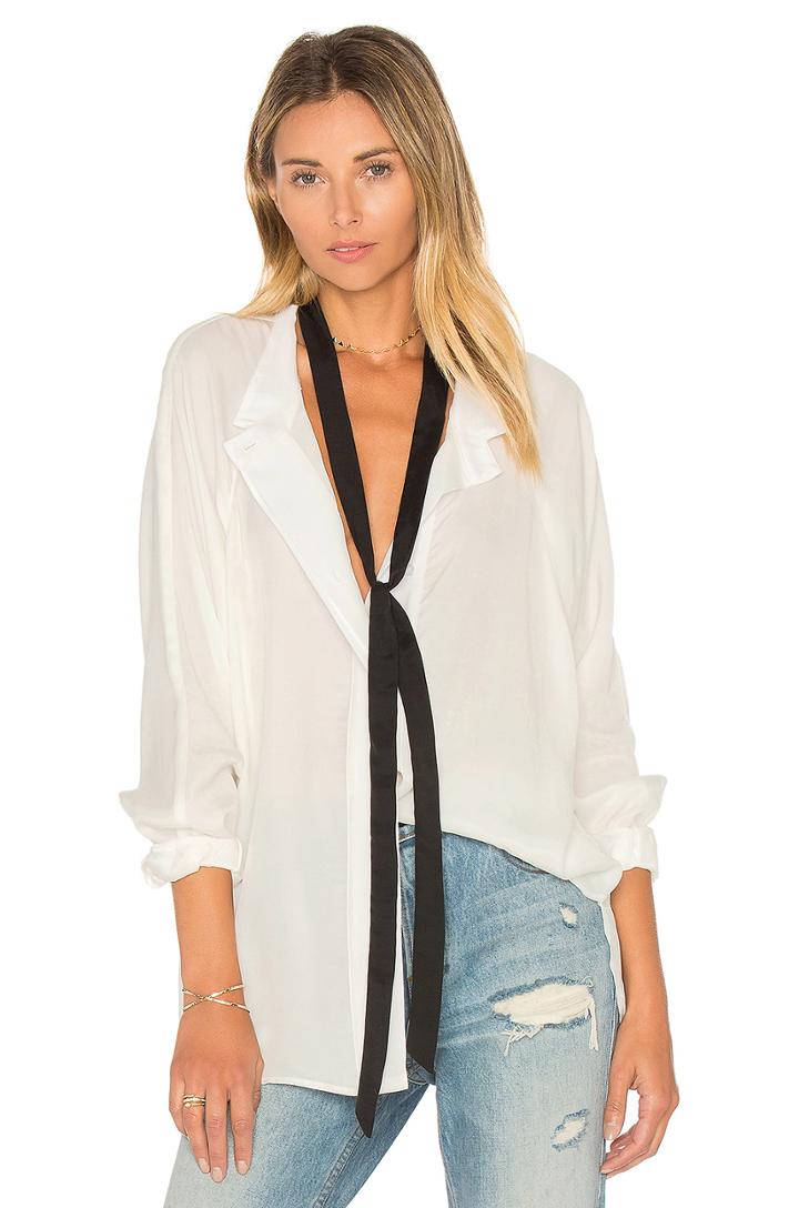 Tie Neck Shirt