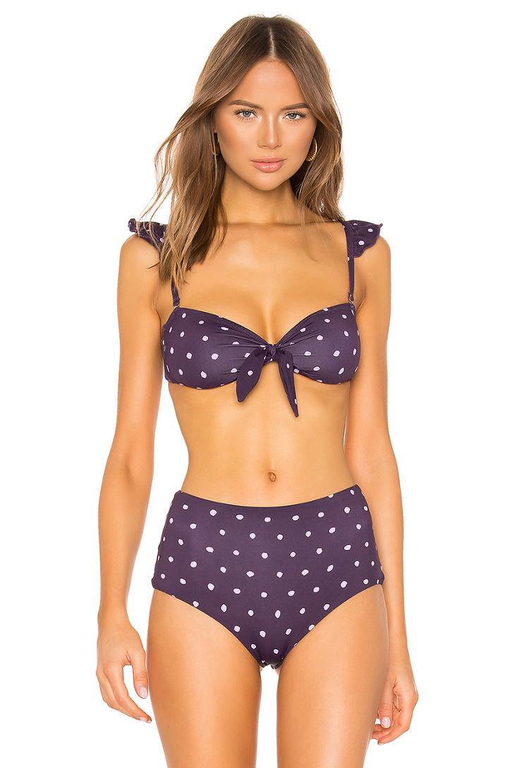 Dotty Lily Bikini Top