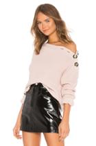 Button Shoulder Sweater