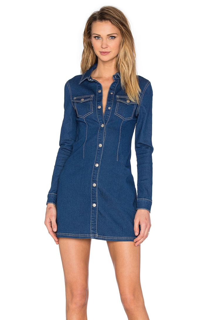 All I Want Button Up Dress