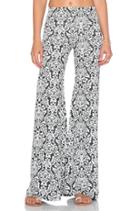 Jacquard Lace Bell Bottom