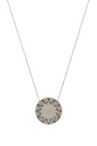 Pave Sunburst Necklace