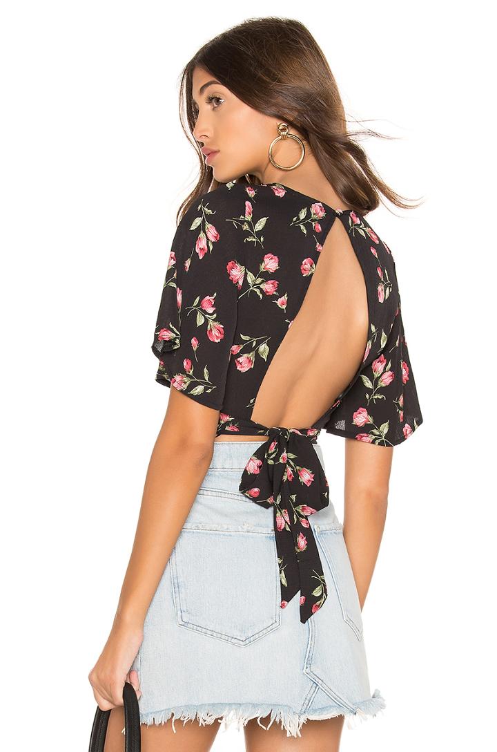 Claudia Tie Back Top