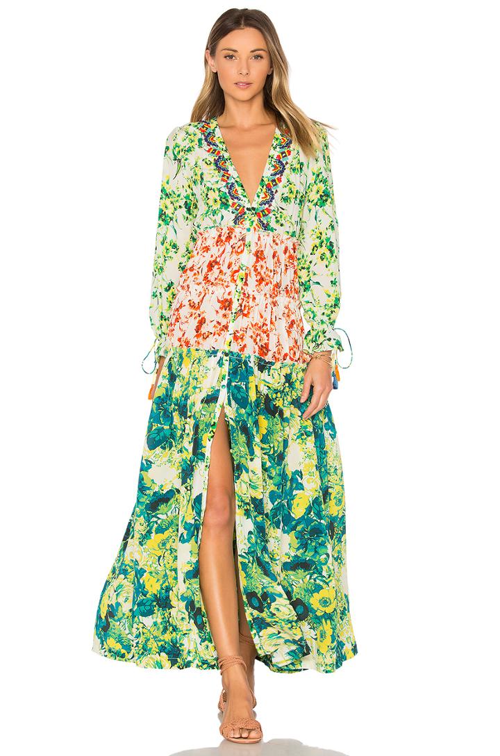 Romantic Floral Maxi Dress