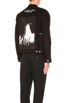 Hand Zip Denim Jacket