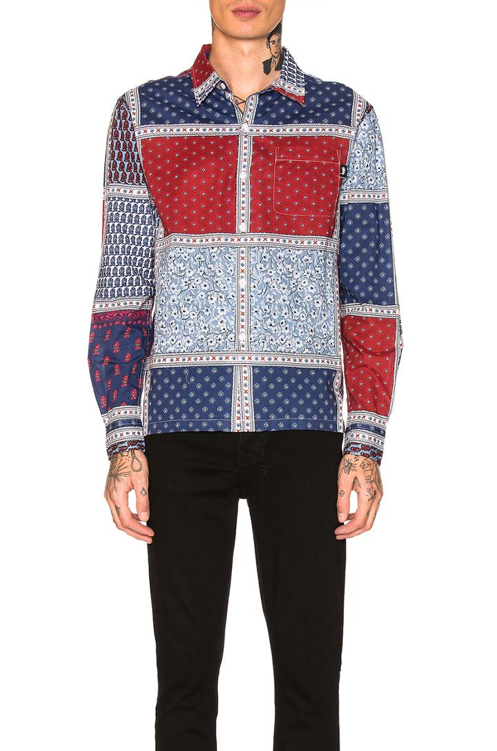 Paisley Patchwork Shirt