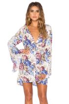 Bell Sleeved Shirt Dress