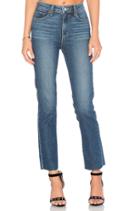 Jacqueline Unfinished Hem Straight Leg