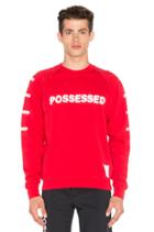 Possessed Moth Eaten Sweatshirt