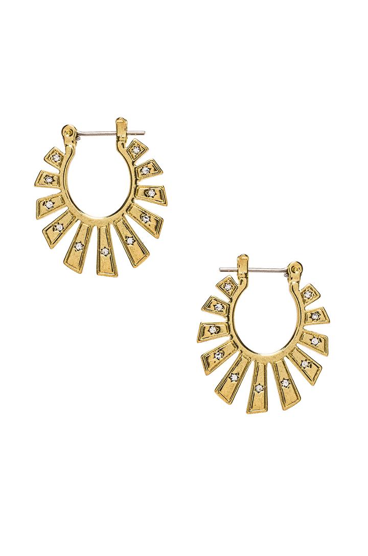 The Whimsy Flare Mini Hoops