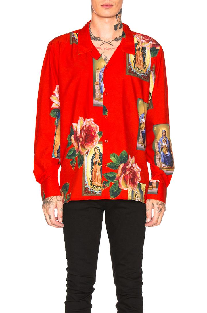 Holy Floral Long Sleeve Shirt
