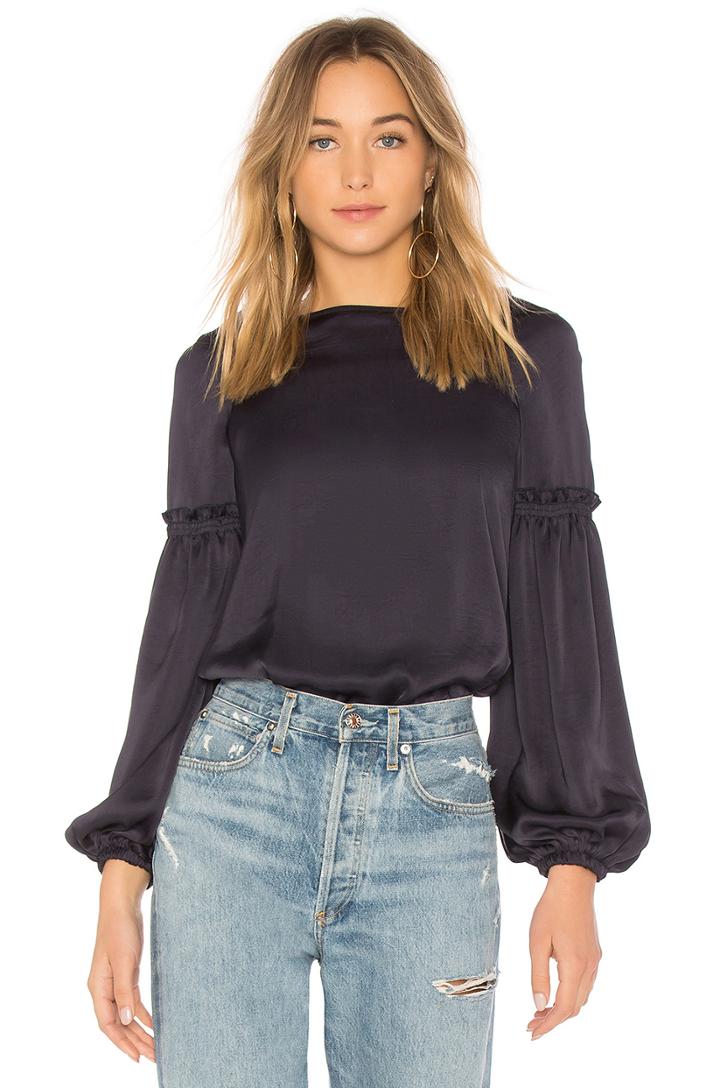 Blood Bond Exaggerated Sleeve Top
