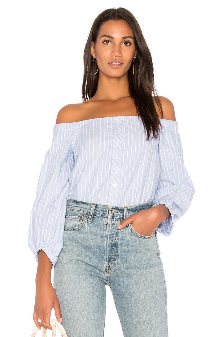 Navarte Cold Shoulder Top
