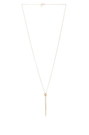 Gorjana Infinity Ii Tiered Long Necklace In Metallic Gold