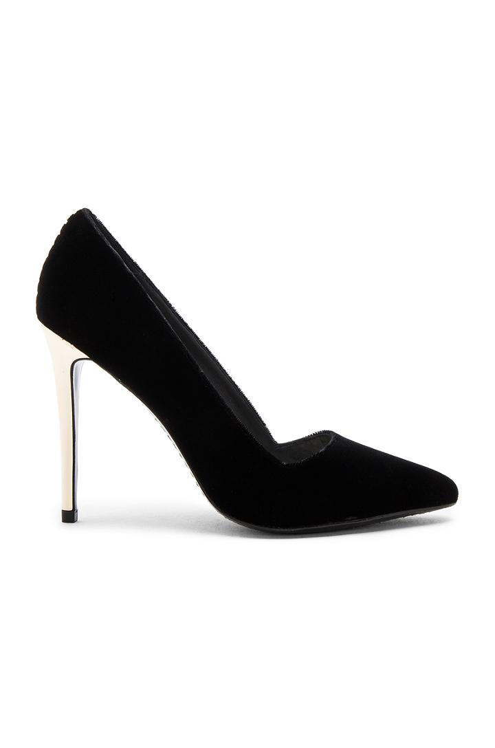 Dina Velvet Heel