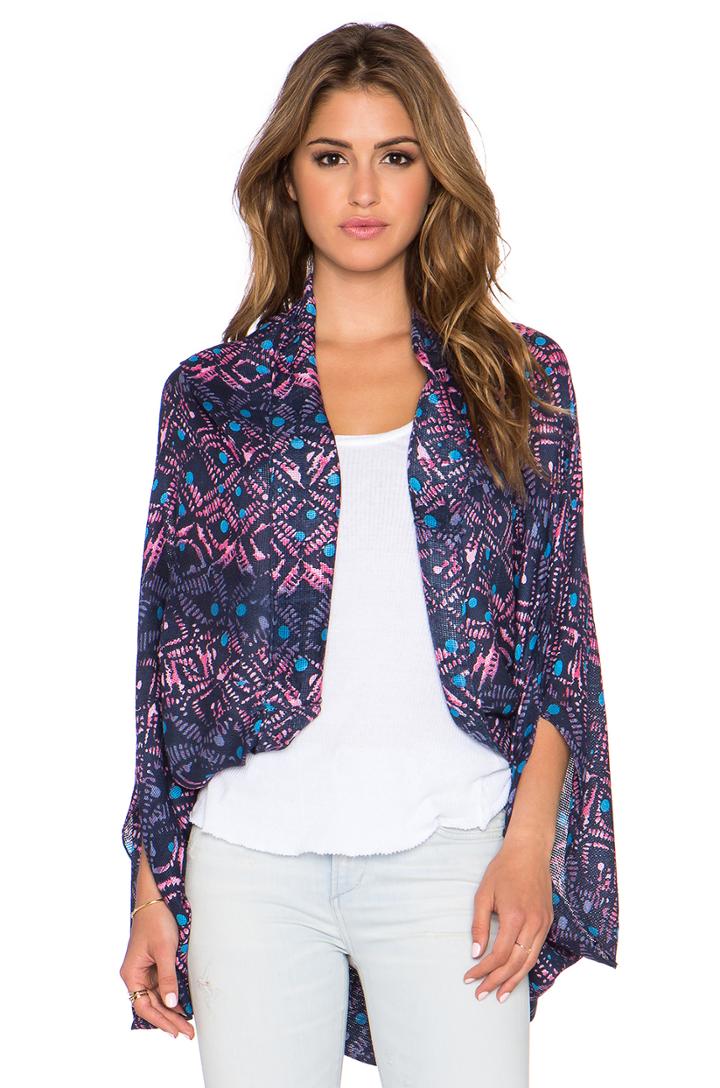 Overdyed Batik Cape