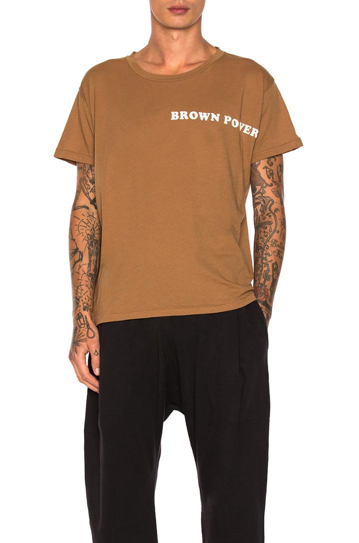 Brown Power Tee
