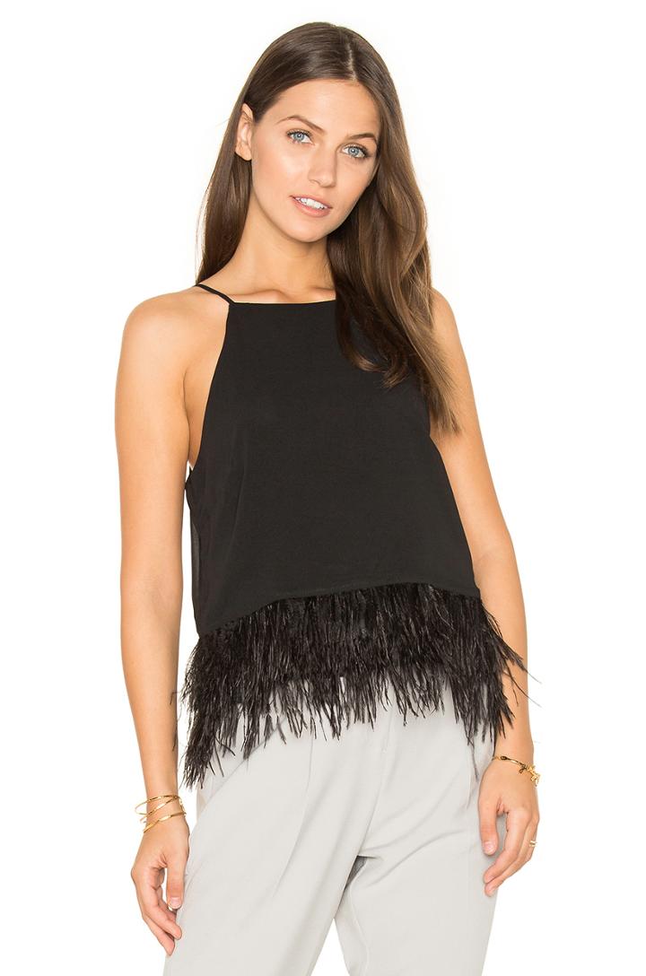 Keira Ostrich Cami