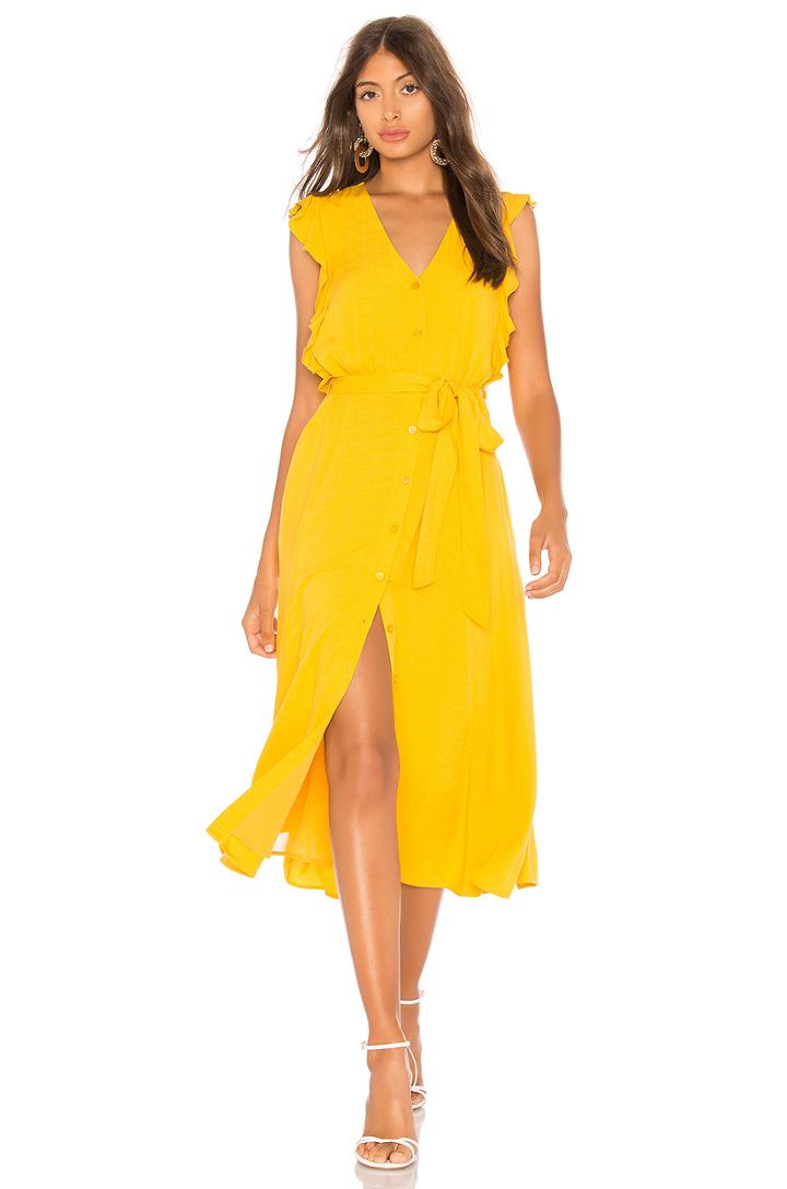 Button Down Midi Dress