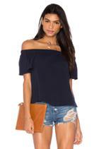 Off The Shoulder Gauze Top