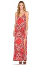 Double V Maxi Dress