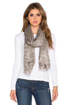 Croc Jacquard Scarf