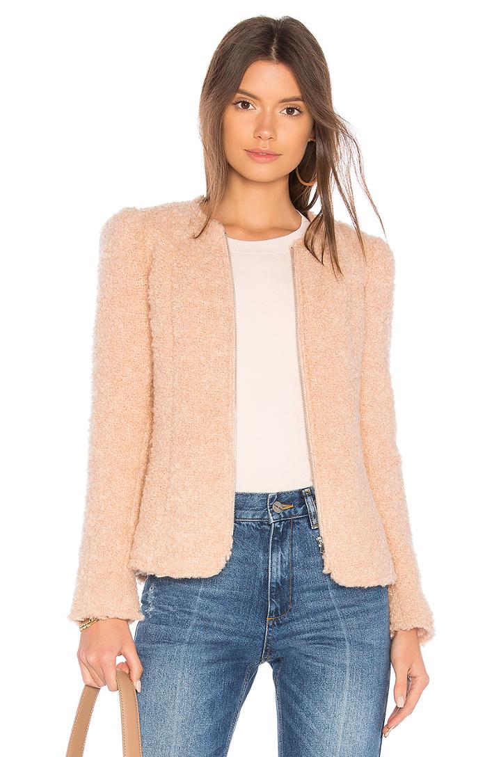 Fluffy Tweed Jacket
