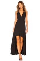 Plunging Hi Low Gown