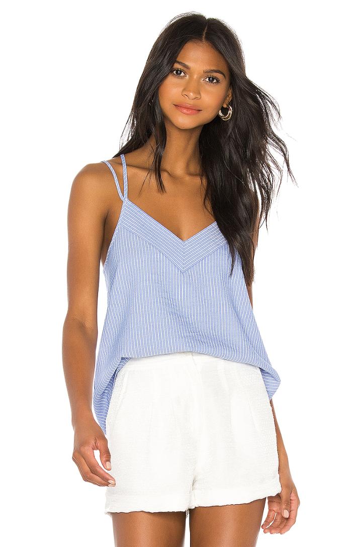 Black Sailing Stripe Cami