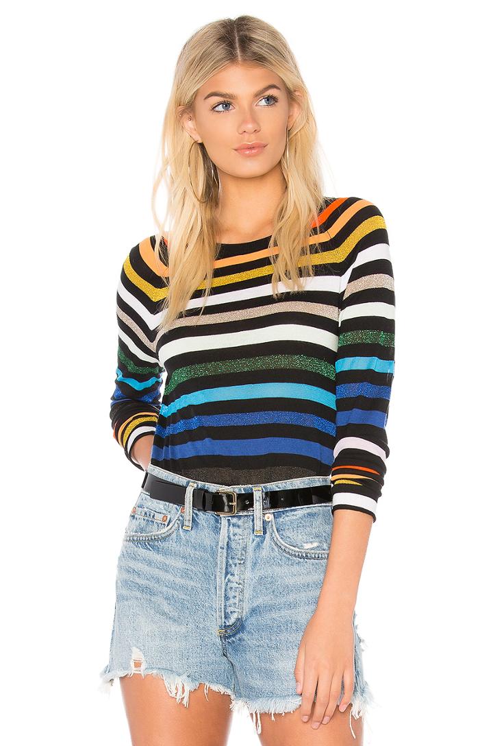 Stripe Baseball Tee