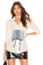Boyde Lace Up Top