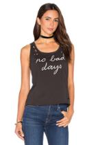Texture Jersey No Bad Days Scoop Tank