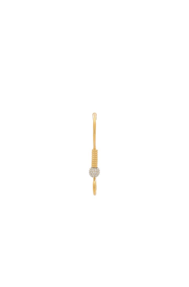 Large Hooked On You Pave Earring