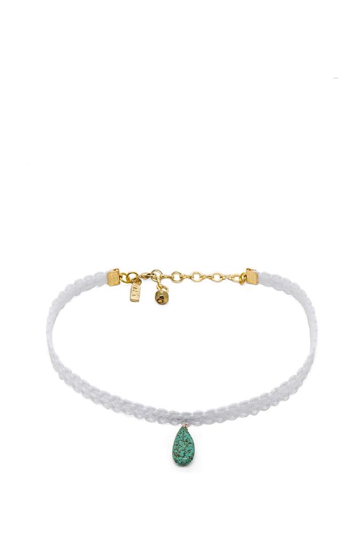 Turquoise Pendant Choker