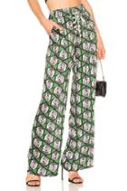 Hexagon Floral Print Pant