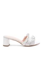 Vera Ruffle Slide Sandal