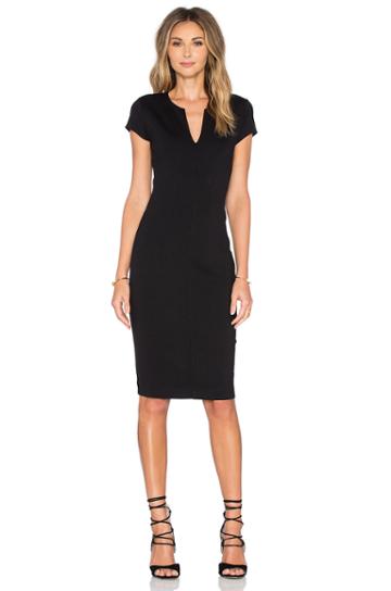 Short Sleeve Midi Dress
