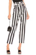 Pippa Belted Striped Pants