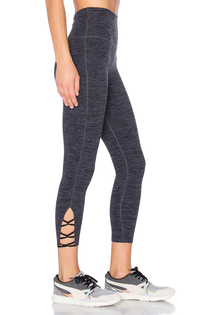 Spacedye High Waist Interlooped Capri