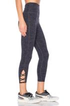 Spacedye High Waist Interlooped Capri