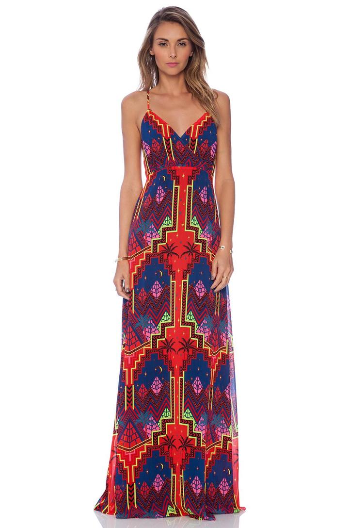 Cross Over Slip Gown