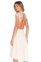 Aaliyah Backless Lace Dress