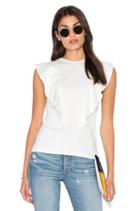 Ruffle Front Tee