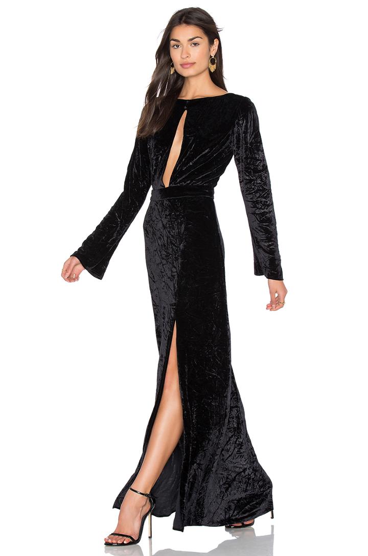 Grace Velvet Maxi Dress