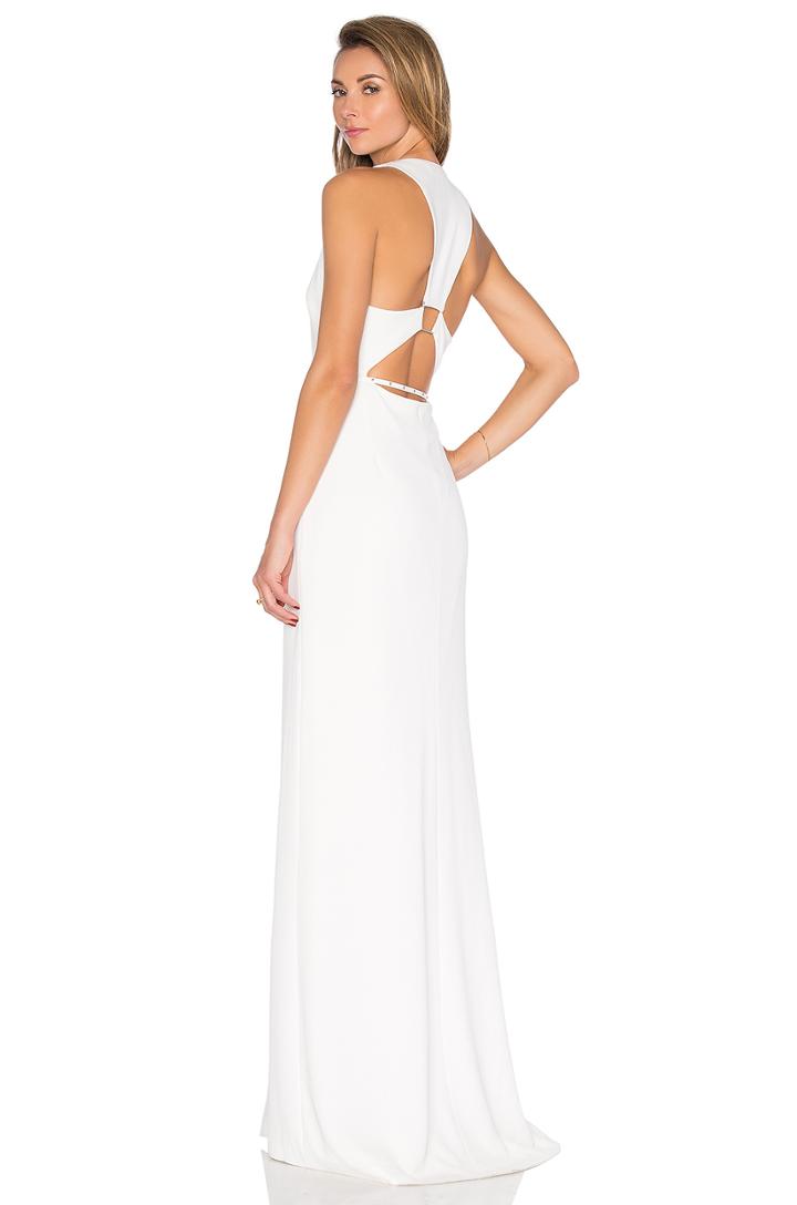 Trapezoid Back Dress